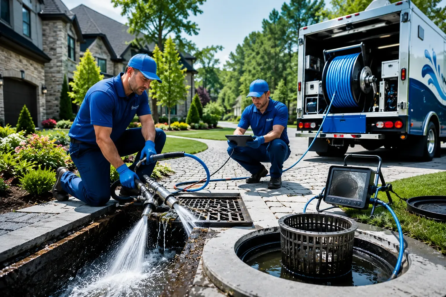 Local outdoor drain cleaning professionals in Corunna, MI